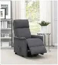 Sillón reclinable con control remoto